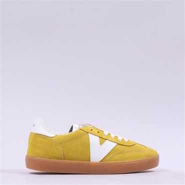Victoria Berlin Suede Gumsole Trainer - Yellow